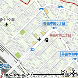 すき家幕張本郷店周辺の地図
