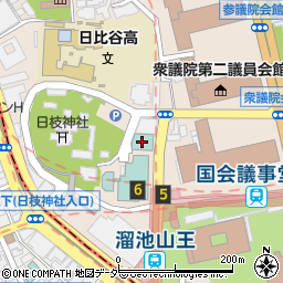 秀和永田町ＴＢＲビル周辺の地図