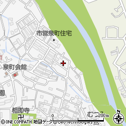 東京都八王子市泉町1397-21周辺の地図