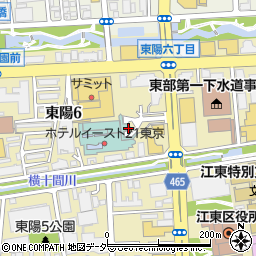 ホテルイースト21東京周辺の地図