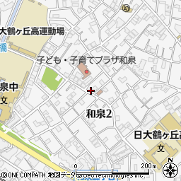 東京都杉並区和泉2丁目36-5周辺の地図