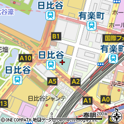 ザ・ペニンシュラ東京　Ｐｅｔｅｒ周辺の地図