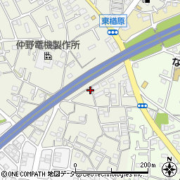 東京都八王子市楢原町344周辺の地図