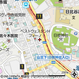 東京都港区赤坂3丁目3-5周辺の地図