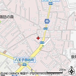 東京都八王子市四谷町792周辺の地図