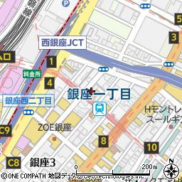 東京銀座デンタルクリニック周辺の地図