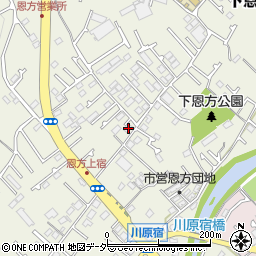 東京都八王子市下恩方町1147周辺の地図