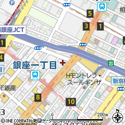 三菱ＵＦＪ銀行京橋支店周辺の地図