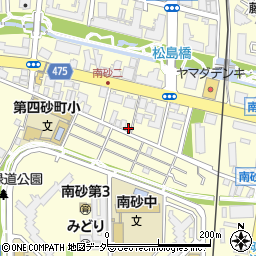 東京都江東区南砂2丁目周辺の地図