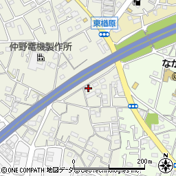 東京都八王子市楢原町349周辺の地図