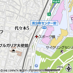 東京都渋谷区代々木5丁目59-5周辺の地図