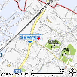 飯塚工業春日居倉庫周辺の地図
