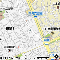 函館食堂 SHAN SHAN周辺の地図