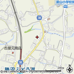 山梨県甲州市勝沼町菱山2421周辺の地図