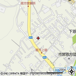 東京都八王子市下恩方町1157周辺の地図