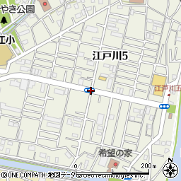 江戸川５周辺の地図