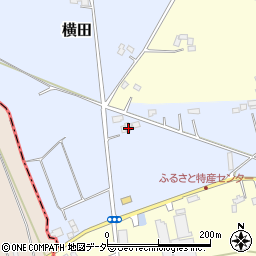 千葉県山武市横田1095周辺の地図
