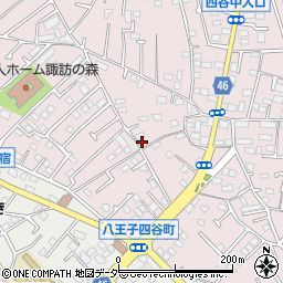 東京都八王子市四谷町761周辺の地図