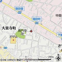 東京都八王子市大楽寺町278周辺の地図