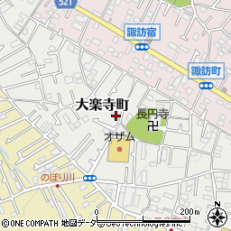 東京都八王子市大楽寺町270周辺の地図