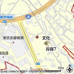 東京都国立市谷保7丁目5-12周辺の地図