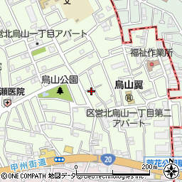 東京都世田谷区北烏山1丁目23-9周辺の地図