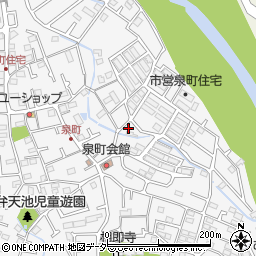 東京都八王子市泉町1423周辺の地図