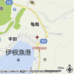 京都府与謝郡伊根町亀島568周辺の地図