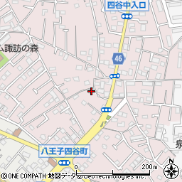 東京都八王子市四谷町795周辺の地図