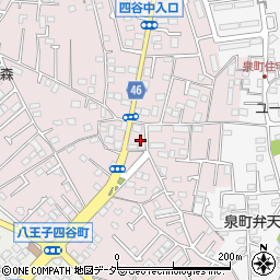 東京都八王子市四谷町770周辺の地図