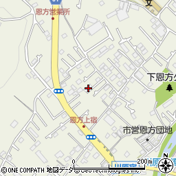 東京都八王子市下恩方町1155周辺の地図