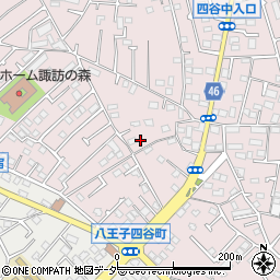東京都八王子市四谷町762周辺の地図
