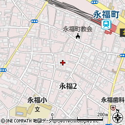 ＳＥＢＯＮ永福町周辺の地図