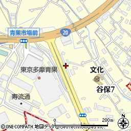 東京都国立市谷保7丁目5-2周辺の地図