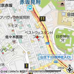 田町通り周辺の地図