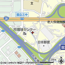 東京都国立市谷保6丁目25-8周辺の地図