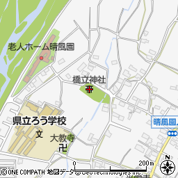 橋立神社周辺の地図