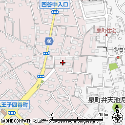 東京都八王子市四谷町771周辺の地図