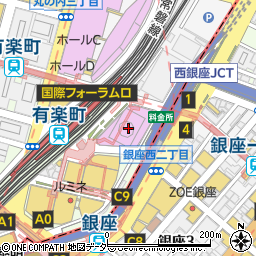 東京交通会館周辺の地図