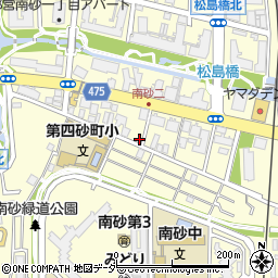 松本米店周辺の地図