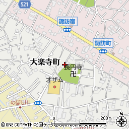 東京都八王子市大楽寺町272周辺の地図