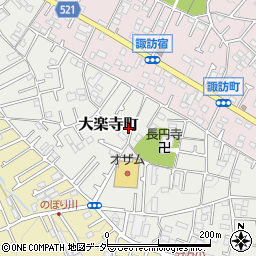東京都八王子市大楽寺町253周辺の地図