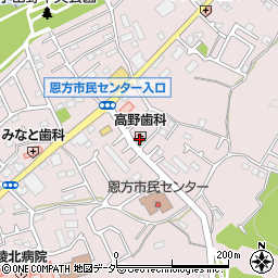 東京都八王子市西寺方町380周辺の地図