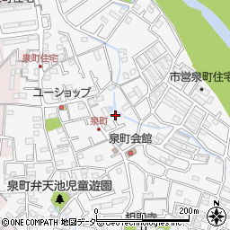 東京都八王子市泉町1350周辺の地図