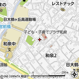 東京都杉並区和泉2丁目36-9周辺の地図