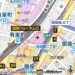 株式会社東京交通会館　電気室周辺の地図