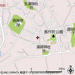 千葉県千葉市花見川区長作町245周辺の地図