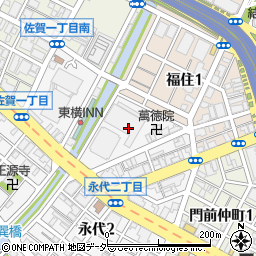 澁澤倉庫引越営業支店周辺の地図