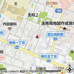 竹居医院周辺の地図