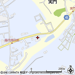 株式会社槍木産業　山武営業所周辺の地図